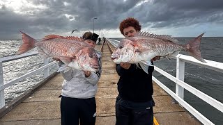 BUSSELTON SNAPPER MADNESS IN A MASSIVE THUNDER STORM !!! Ep-38