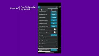 Vscan Air™ Tutorials | Speed up start-up