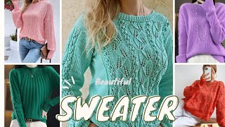 New Sweater Cardigan designs for girls and women | #sweaterdesign #sweater #cardigan