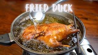 How Crispy Duck is Made by Chef (Fried duck)