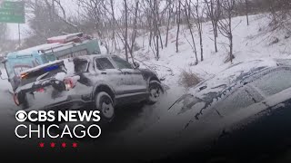 15 vehicles involved in pileup near South Bend, Indiana