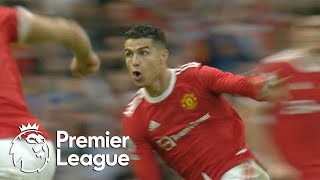 Cristiano Ronaldo free kick puts Manchester United back ahead | Premier League | NBC Sports