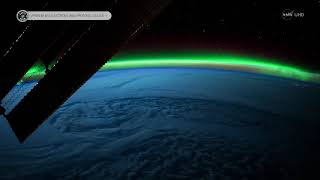 Stunning Aurora Borealis from Space in Ultra High Definition 4K