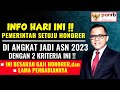 🔴FIX..Kabar Baik pengangkatan tenaga honorer jadi ASN TANPA Tes,