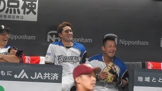 ＜2019.7.30楽天戦＞試合前円陣\u0026ベンチ周辺風景