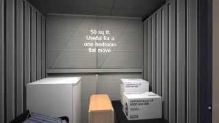 50 sq ft storage unit - A Virtual Tour