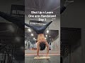 Shut Up n Learn: One arm handstand day 1