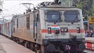 15631 BARMER - GUWAHATI EXPRESS SLOWLY SKIPPING ETAWAH JN ⚡🚉⚡