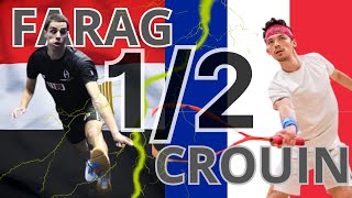 2024 Squash Mondial par équipe 1/2 finale Hommes  FARAG vs CROUIN (commentaires FR)