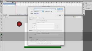 Introduction to Flash CS4 - Make a bouncing ball