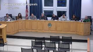 Zoning Board of Appeals meeting May 1, 2024