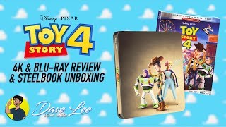 TOY STORY 4 - 4K Blu-ray Review & Steelbook Unboxing
