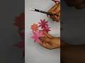 Paper Leaves and Flowers | Easy DIY Paper Crafts for School | Flowers Leaf