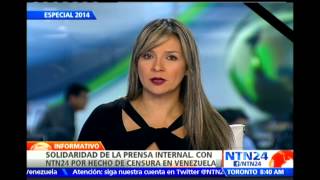NTN24 fue censurado en Venezuela por transmitir protestas en contra del Gobierno de Nicolás Maduro