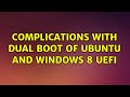 Ubuntu: Complications With Dual Boot Of Ubuntu and Windows 8 UEFI