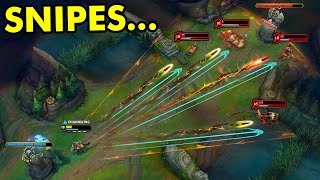 1 in 1,000,000 League of Legends Snipes
