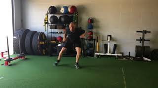 Lateral Shuffle to Acceleration