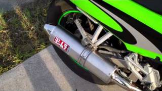 2002 Kawasaki Ninja 250 with Yoshimura pipes