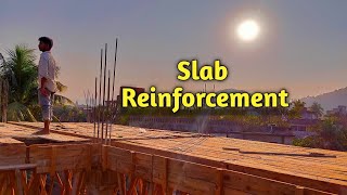 Slab reinforcement | Things to be done before chad dhalai