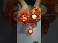 Decorative Glass Tea Light Holder Cum Diya