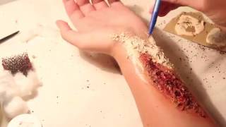 3 Ways of Creating Burns with Liquid Latex