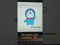Draw Doraemon Using Python #python #developer #development #coding #code #coder #ghcodingtechnique