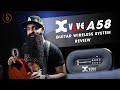 WIRELESS GITAR PALING PADU: XVive A58 5.8GHz Guitar Wireless System Demo dan Review