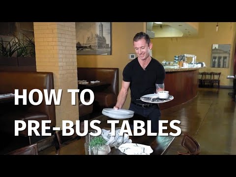 How to pre-sort plates An effective, efficient system for restaurant waiters