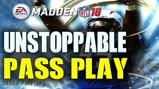 This Play Is Unstoppable If You Do This!!  Madden 18