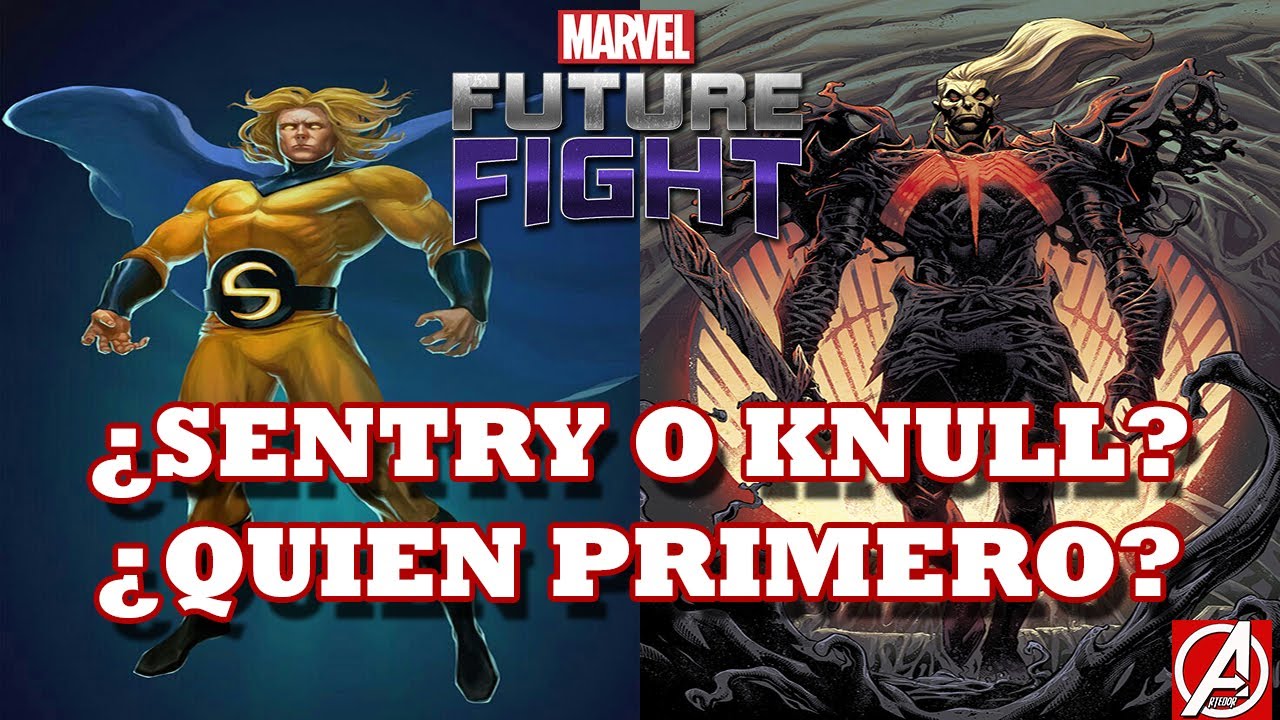 Marvel Future Fight Sentry O Knull Cual Primero Gameplay Español