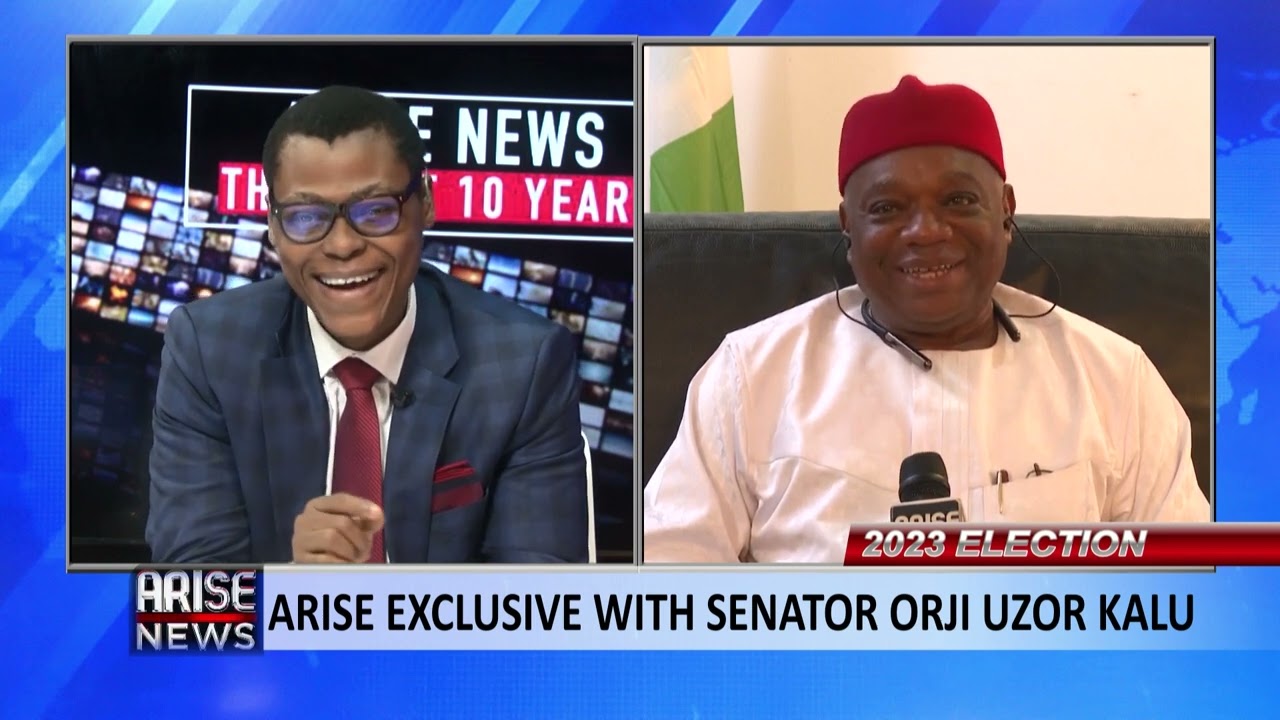 Orji Uzor Kalu There S Nothing Like Igbo Presidency Arise News