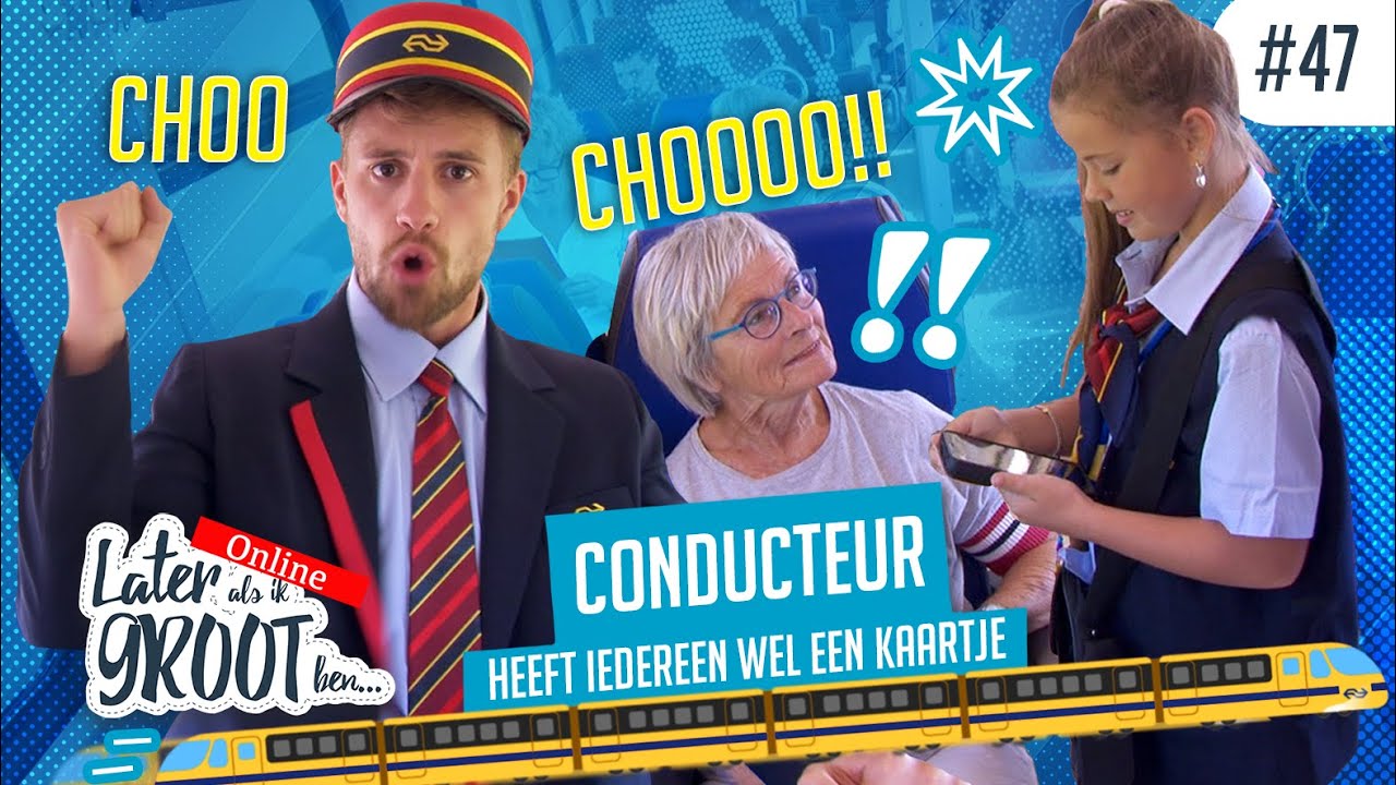 TREINKAARTJES CONTROLEREN | JAYLA (10) WIL CONDUCTEUR WORDEN - YouTube