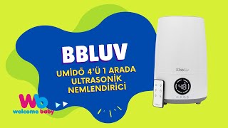 bblüv Umidö 4'ü 1 Arada Ultrasonik Nemlendirici | Welcome Baby