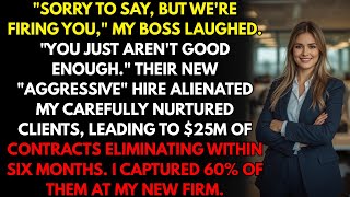 My Boss Laughed While Firing Me, Before I Took 60% of His Clients