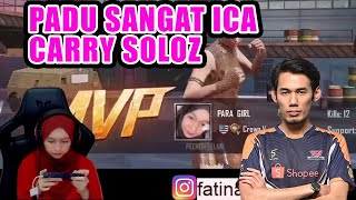 Padu Sangat Ica Carry Soloz ! Pubg Mobile Malaysia