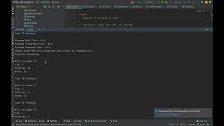 Project 4: CPU Scheduler
