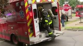 Detroit firefighters honored for saving one of their own