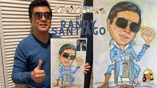 RANDY SANTIAGO's Caricature / Milaartistique