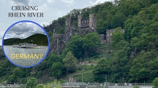 Rhein River Cruise with BOPPARD in Germany 4K (GorgeousCastle) #germany #cruise #travel