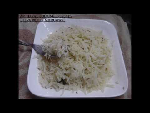 JEERA RICE IN MICROWAVE JEERA RICE IN MICROWAVE