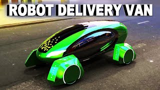 Uk's first autonomous delivery vehicle has hit the roads | Wonder world | INTERESTING VIDEOS | KARGO