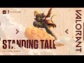 STANDING TALL // VALORANT x GHOSTWRITER x JASON CHU x DAVID DONGES - Official Audio