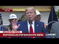 trump defends withholding intel on iran from congressional briefings msnbc