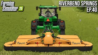 WHY Did I DOWNGRADE My MOWING Setup?? - Farming Simulator 25