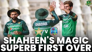Shaheen's Magic | Superb First Over | Pakistan vs West Indies | 1st ODI 2022 | PCB | MO2L