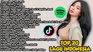 Playlist Spotify 2025 Terbaik ! Top 20 Lagu Viral Tiktok dan Spotify 2025