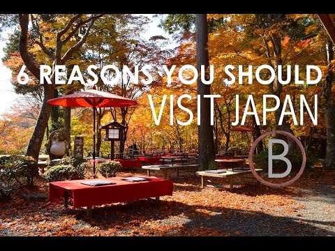 Why do people visit Japan?
