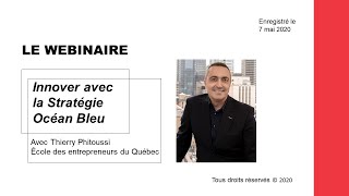 Webinaire - Innover avec la Stratégie Océan Bleu
