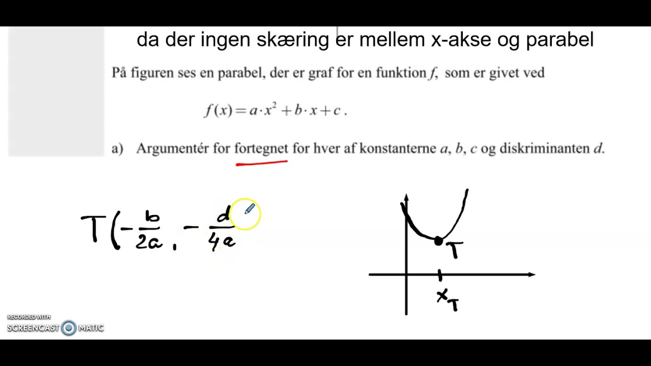 Stx B Vejledende Enkeltopgaver 2.D1.9 - YouTube