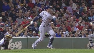 TB@BOS: Longoria launches 428-foot home run at Fenway